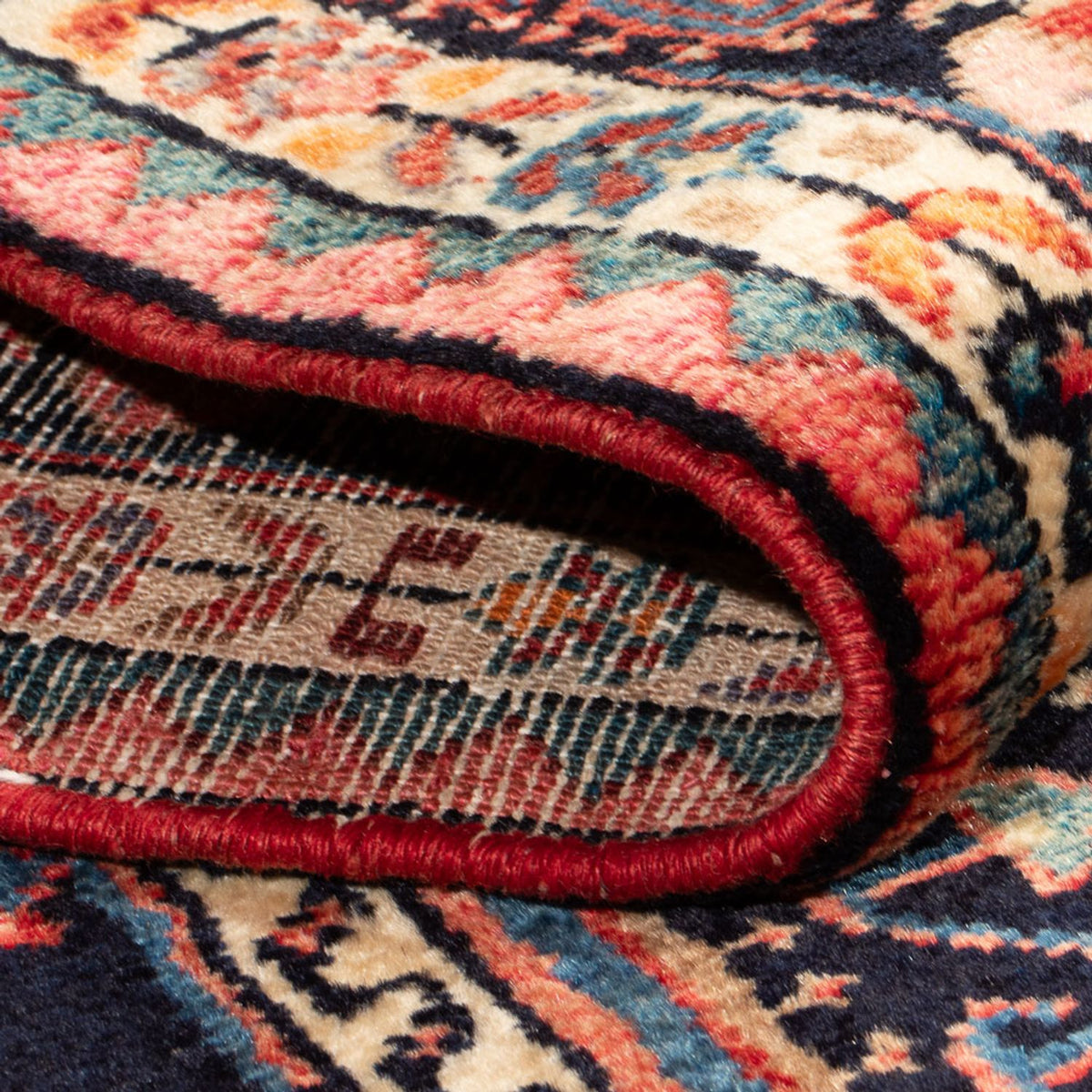 Runner Perser Rug - Nomadic - 224 x 129 cm - dark blue