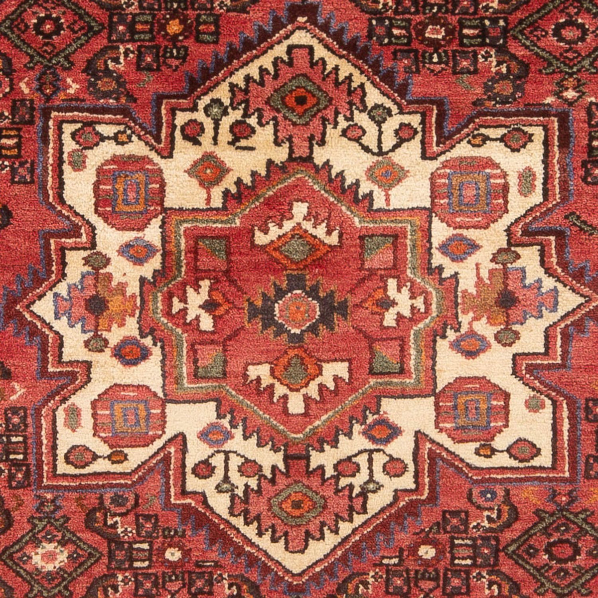 Perser Rug - Nomadic - 220 x 155 cm - red