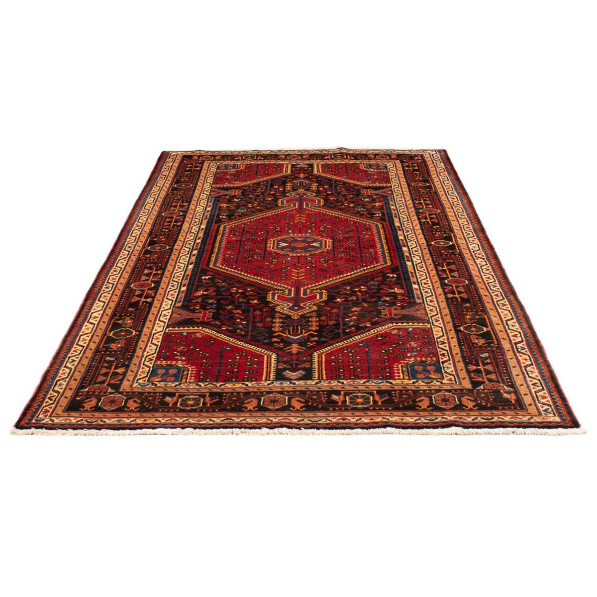 Perser Rug - Nomadic - 236 x 137 cm - dark blue