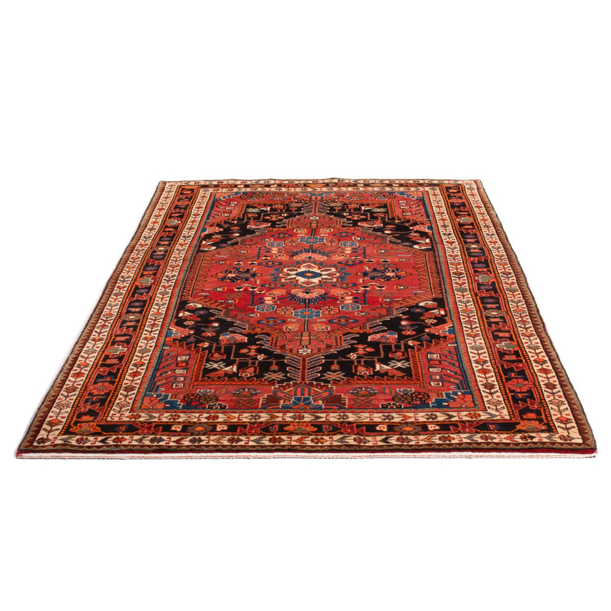 Perser Rug - Nomadic - 210 x 130 cm - red