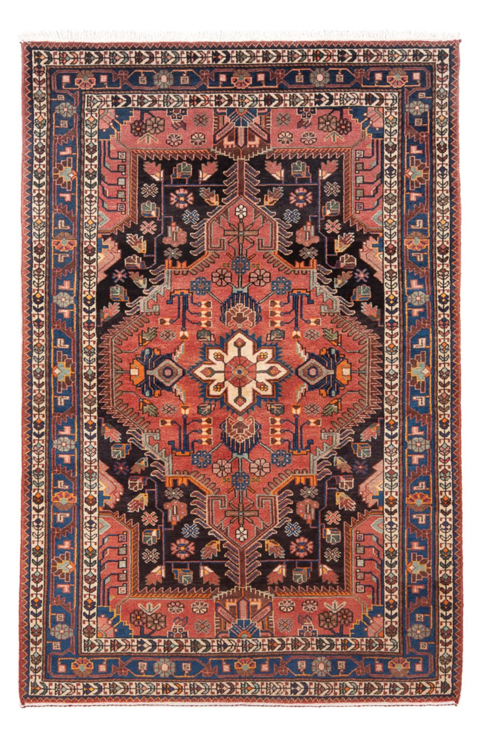 Perser Rug - Nomadic - 212 x 138 cm - red