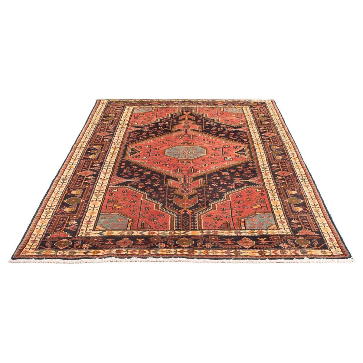 Perser Rug - Nomadic - 223 x 137 cm - light red