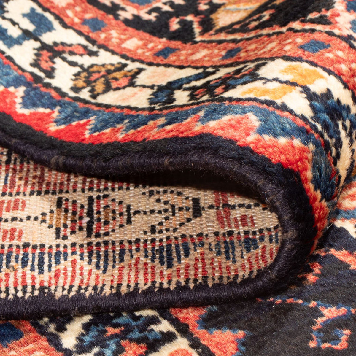 Perser Rug - Nomadic - 248 x 143 cm - light red