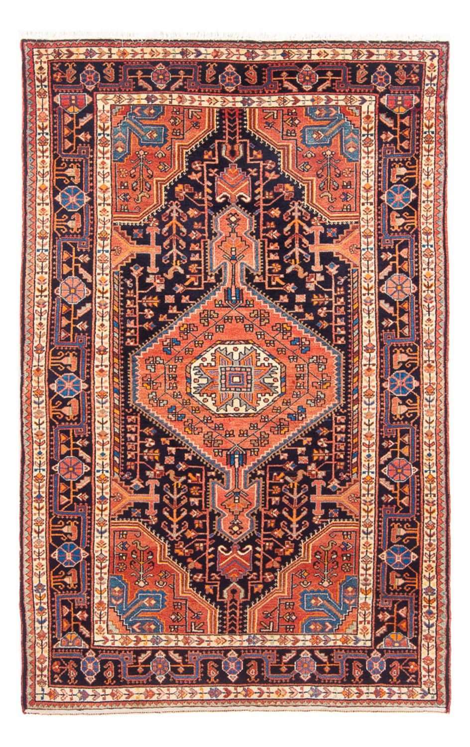 Perser Rug - Nomadic - 224 x 132 cm - light red