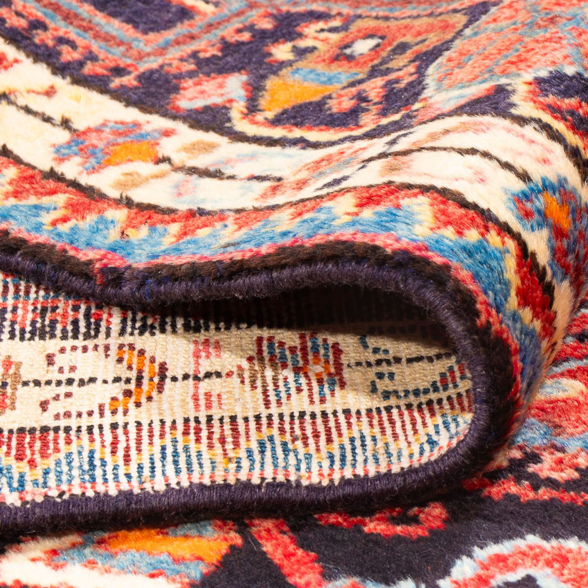 Perser Rug - Nomadic - 234 x 155 cm - light red