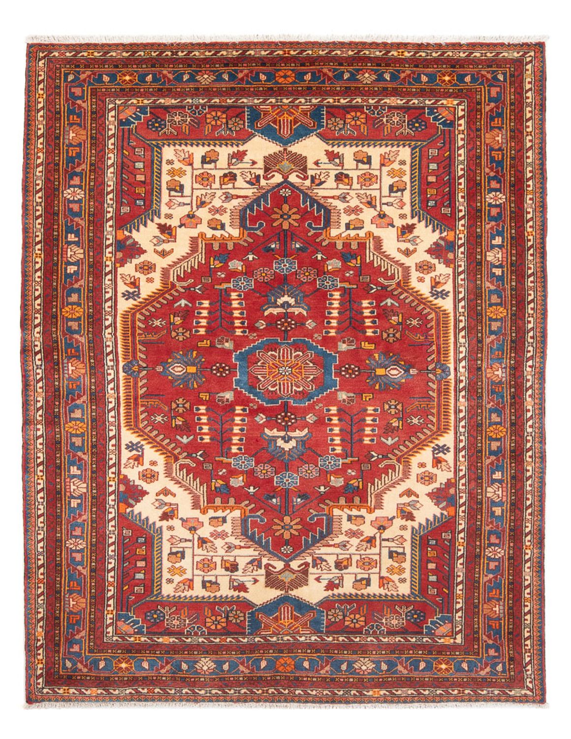 Perser Rug - Nomadic - 225 x 160 cm - red