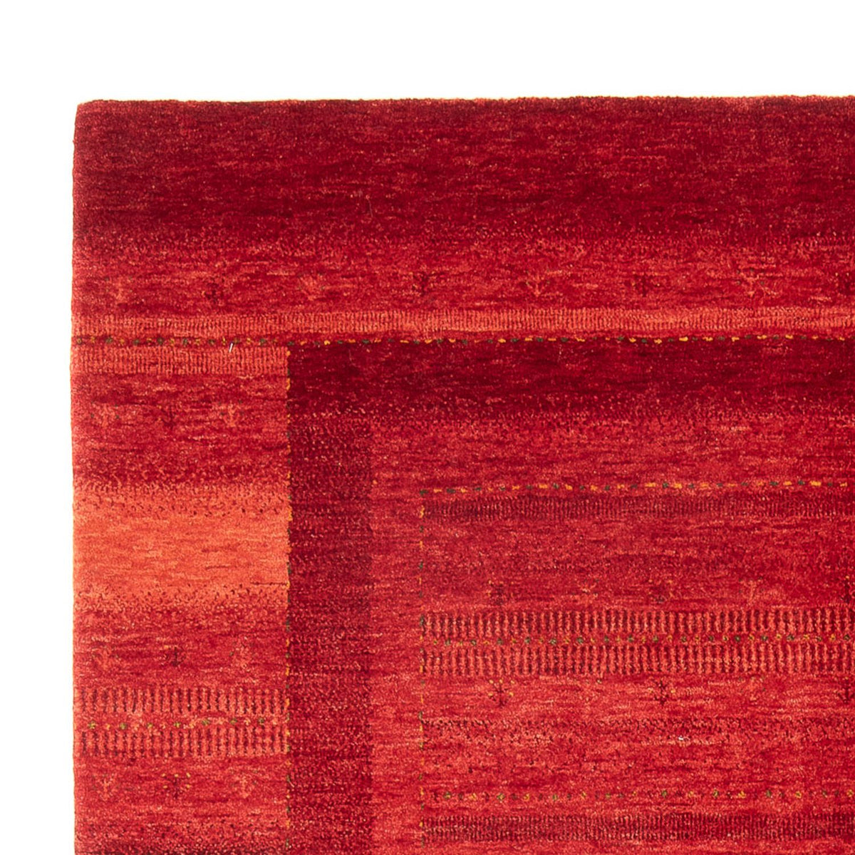 Gabbeh Rug - Loribaft Perser - 247 x 172 cm - red