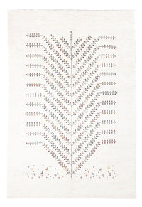 Gabbeh Rug - Loribaft Perser - 233 x 166 cm - white