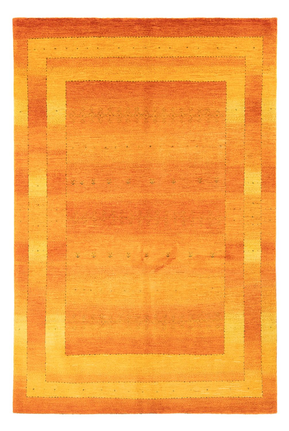 Gabbeh Rug - Loribaft Perser - 251 x 169 cm - gold