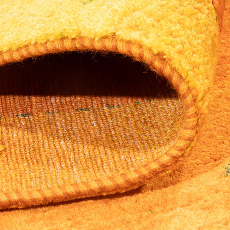 Gabbeh Rug - Loribaft Perser - 251 x 169 cm - gold