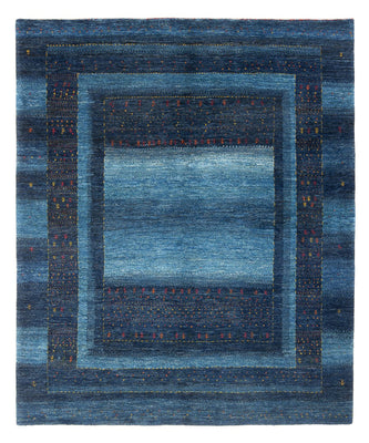 Gabbeh Rug - Loribaft Perser - 216 x 183 cm - dark blue