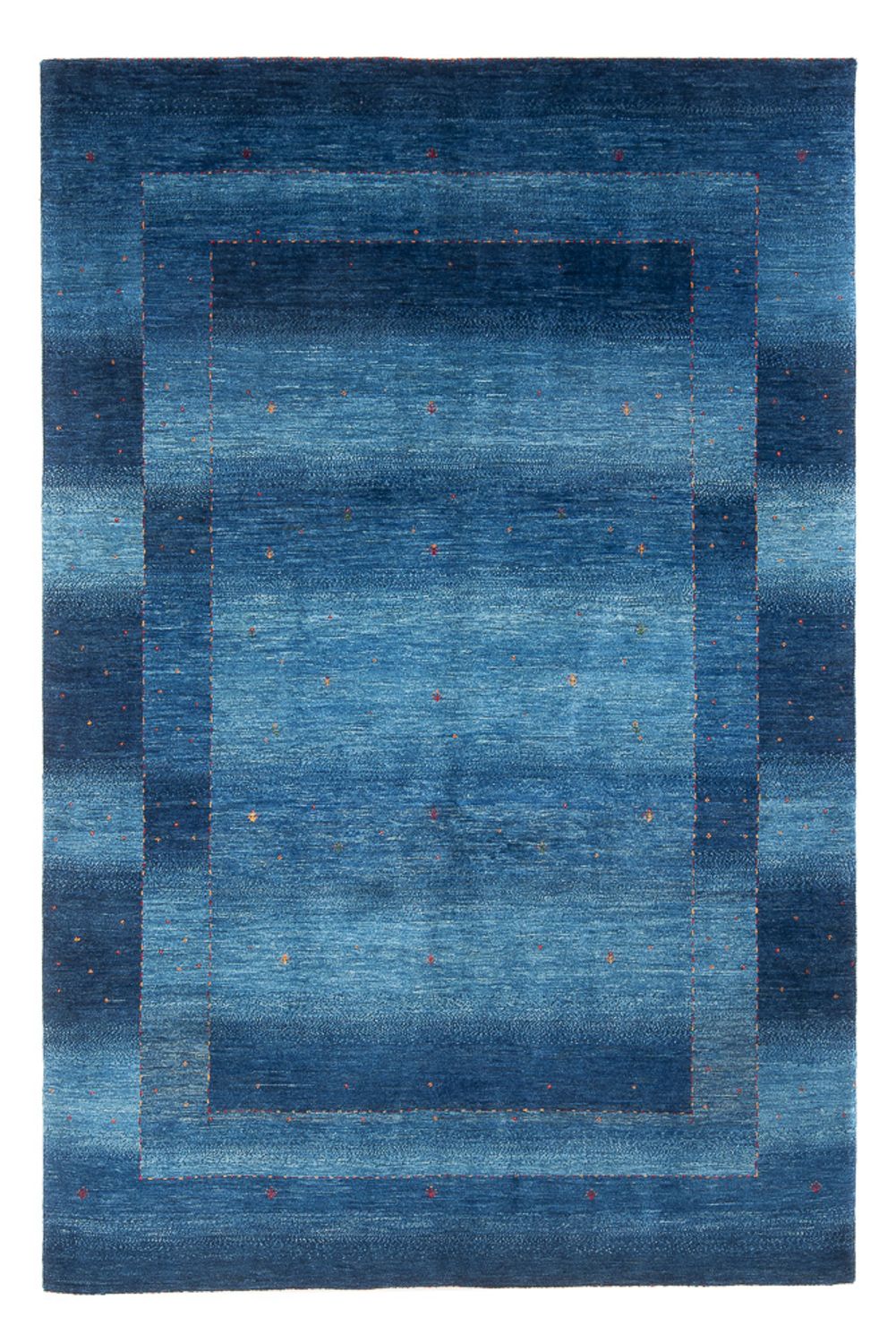 Gabbeh Rug - Loribaft Perser - 252 x 173 cm - dark blue