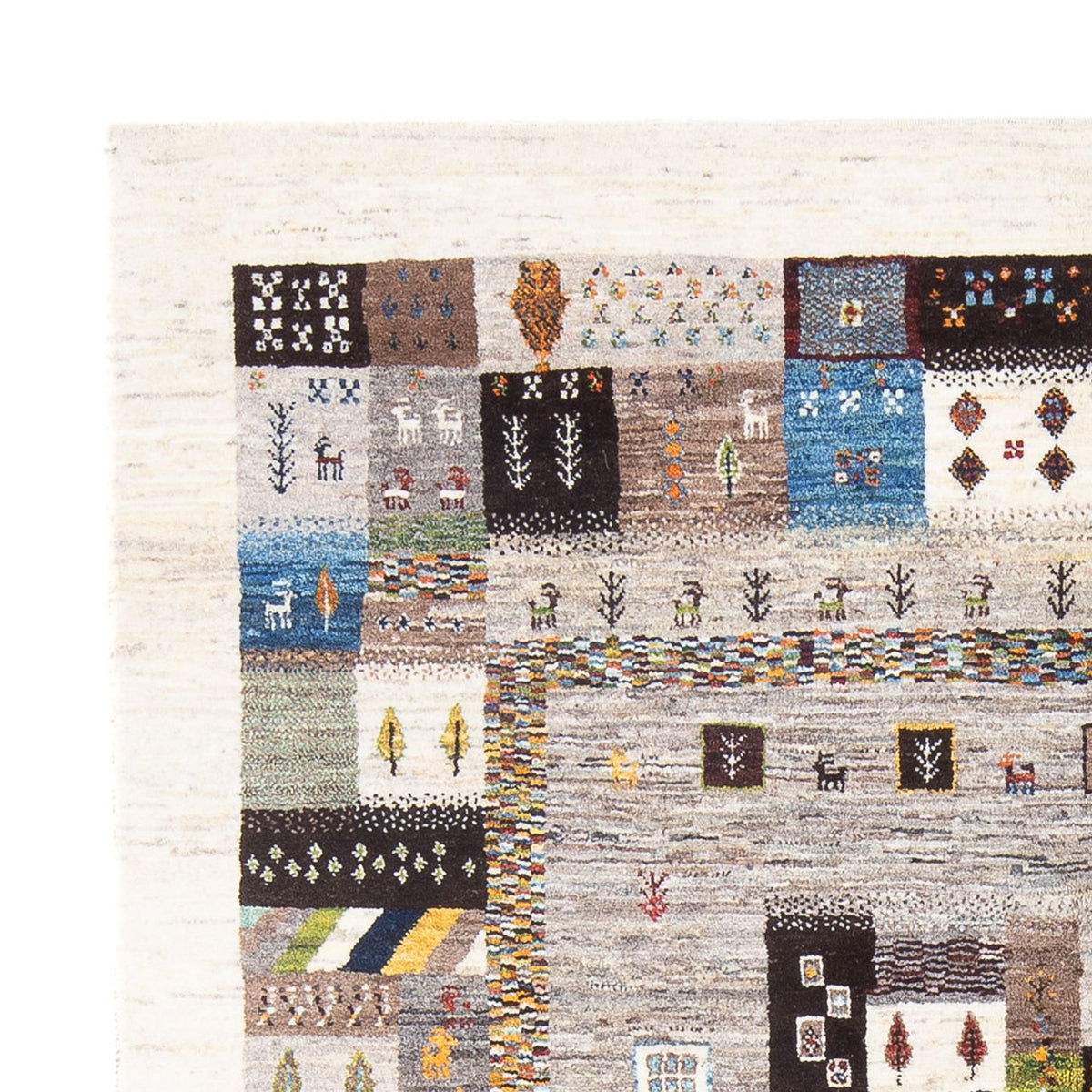 Loribaft Rug 164x236cm - Perserteppich Wollteppich