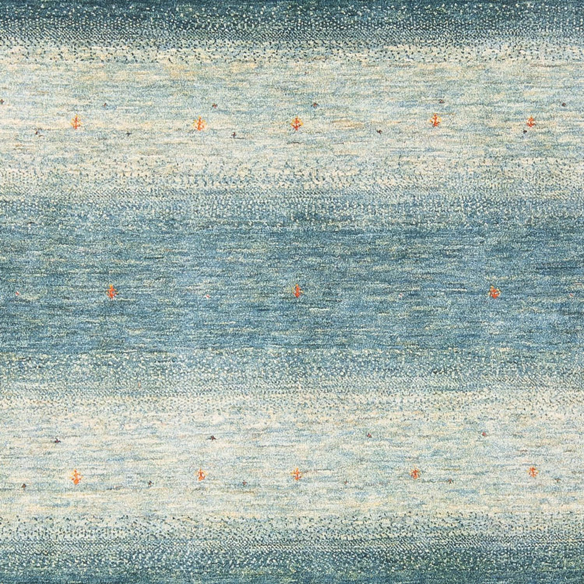 Gabbeh Rug - Loribaft Perser - 250 x 168 cm - light blue