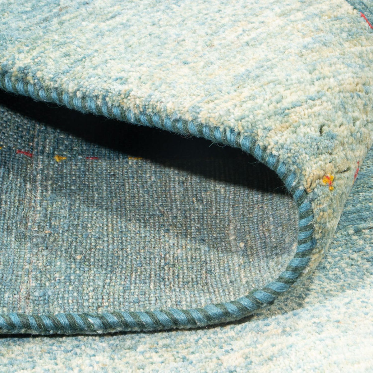 Gabbeh Rug - Loribaft Perser - 250 x 168 cm - light blue