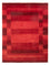 Gabbeh Rug - Loribaft Perser - 226 x 174 cm - red