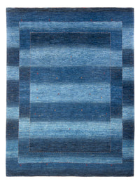 Gabbeh Rug - Loribaft Perser - 232 x 179 cm - sea blue