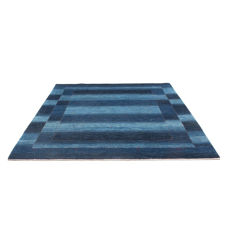 Gabbeh Rug - Loribaft Perser - 232 x 179 cm - sea blue