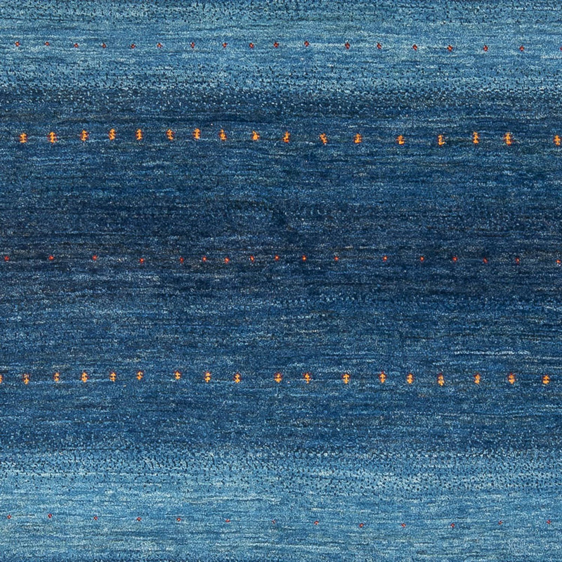 Gabbeh Rug - Loribaft Perser - 241 x 180 cm - sea blue