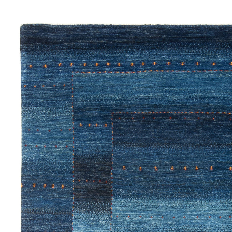 Gabbeh Rug - Loribaft Perser - 241 x 180 cm - sea blue