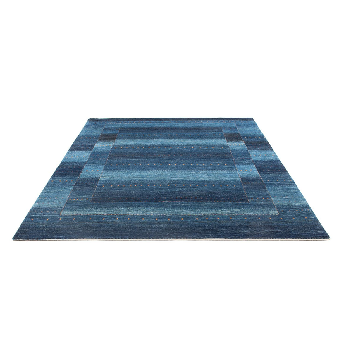 Gabbeh Rug - Loribaft Perser - 241 x 180 cm - sea blue