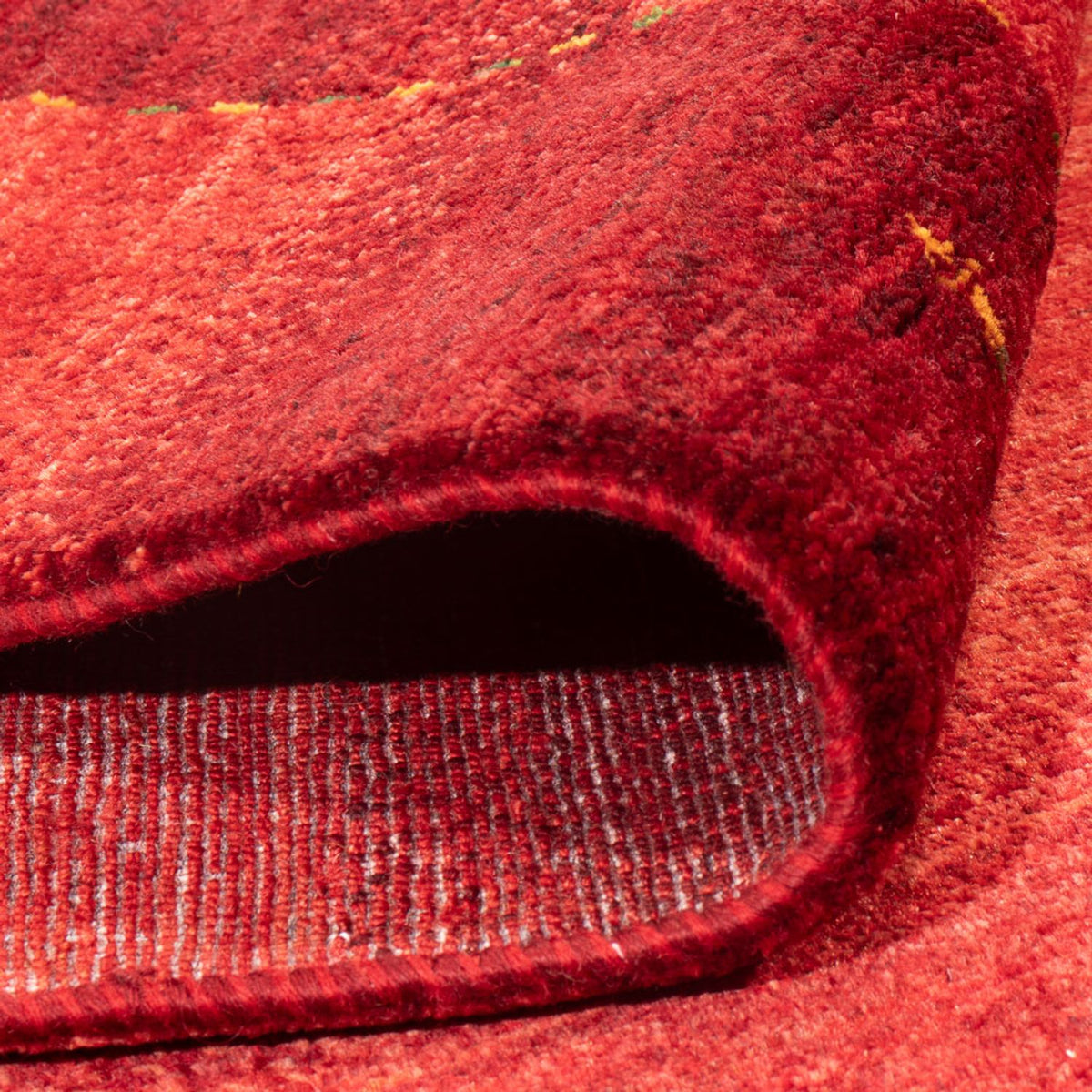 Gabbeh Rug - Loribaft Perser - 240 x 183 cm - red