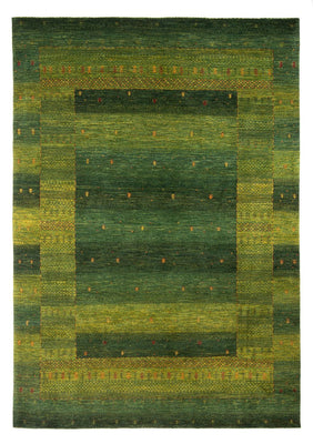 Gabbeh Rug - Loribaft Perser - 297 x 200 cm - dark green