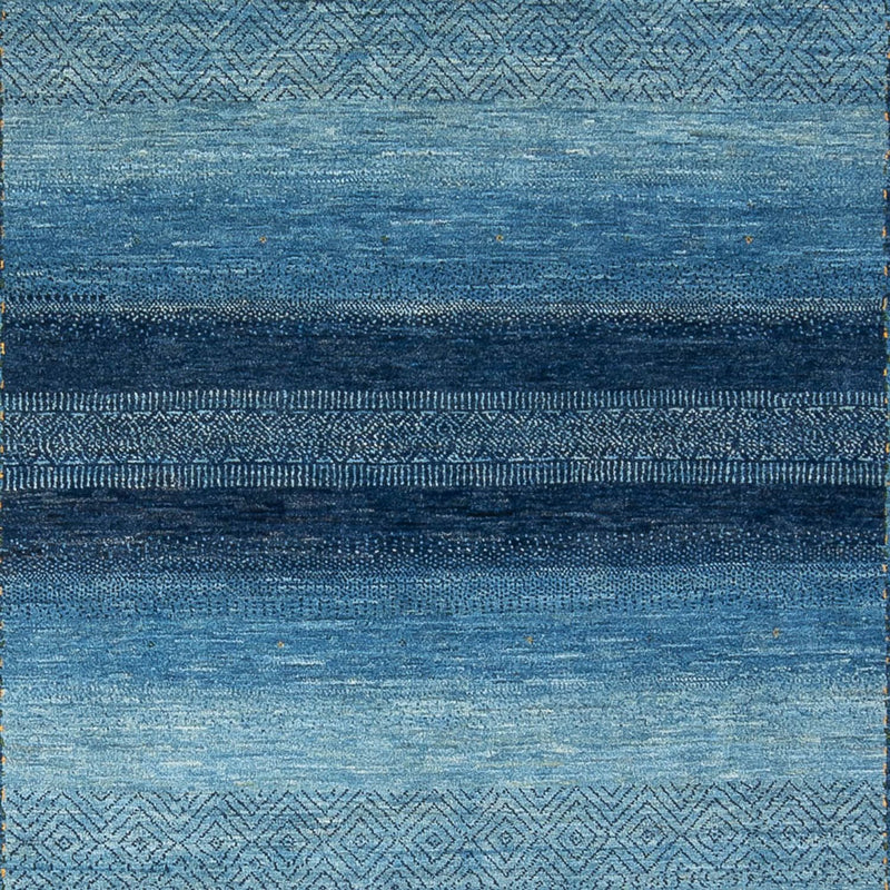 Gabbeh Rug - Loribaft Perser - 286 x 212 cm - sea blue