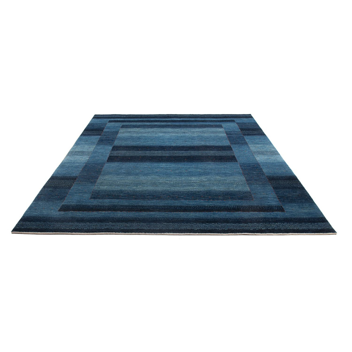 Gabbeh Rug - Loribaft Perser - 287 x 196 cm - sea blue