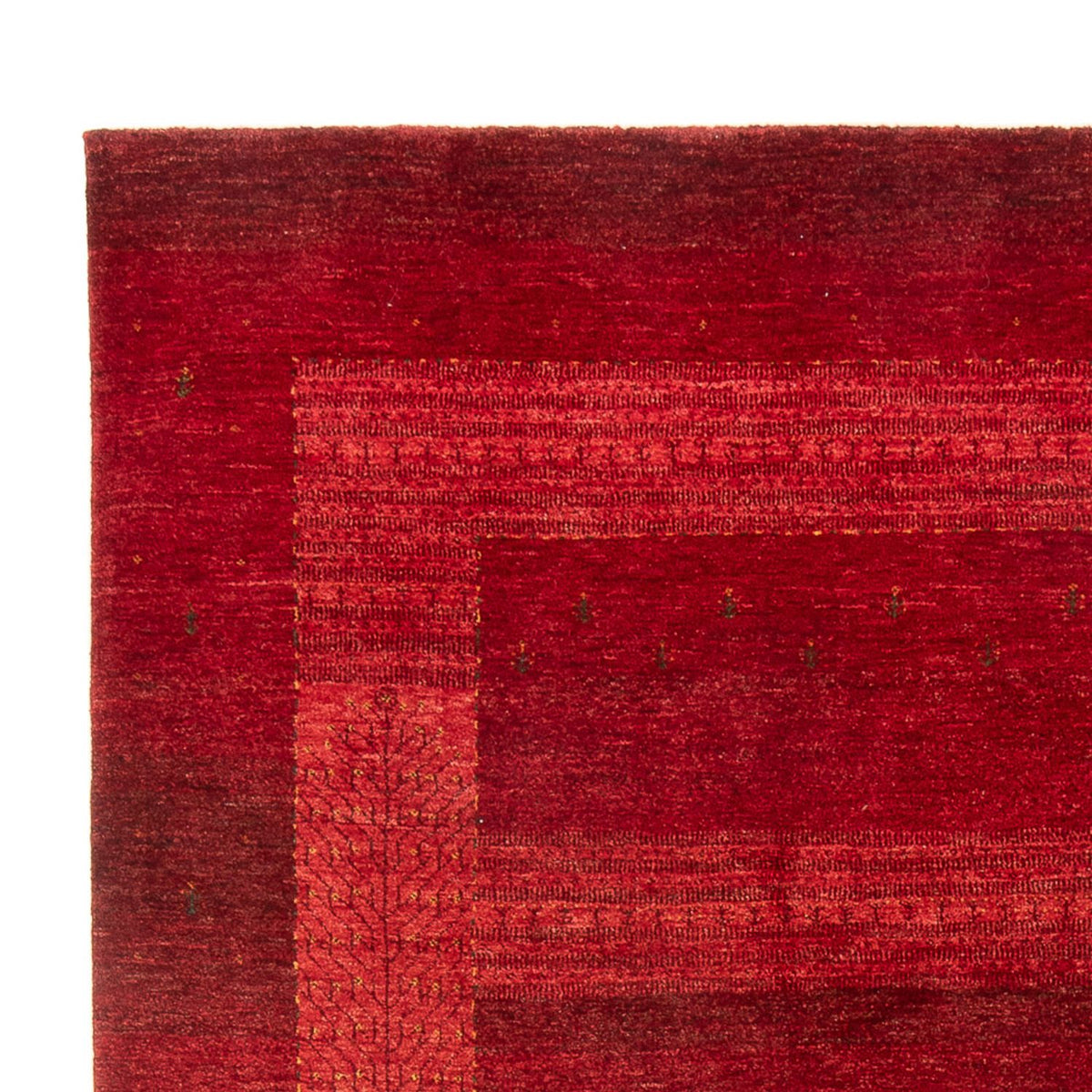 Gabbeh Rug - Loribaft Perser - 302 x 219 cm - red