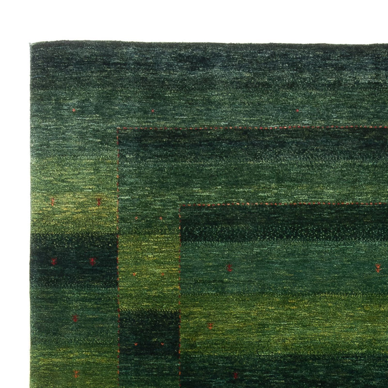 Gabbeh Rug - Loribaft Perser - 322 x 213 cm - dark green