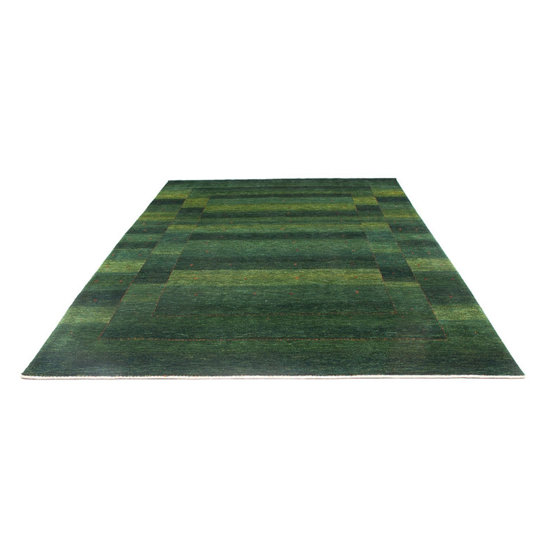 Gabbeh Rug - Loribaft Perser - 322 x 213 cm - dark green