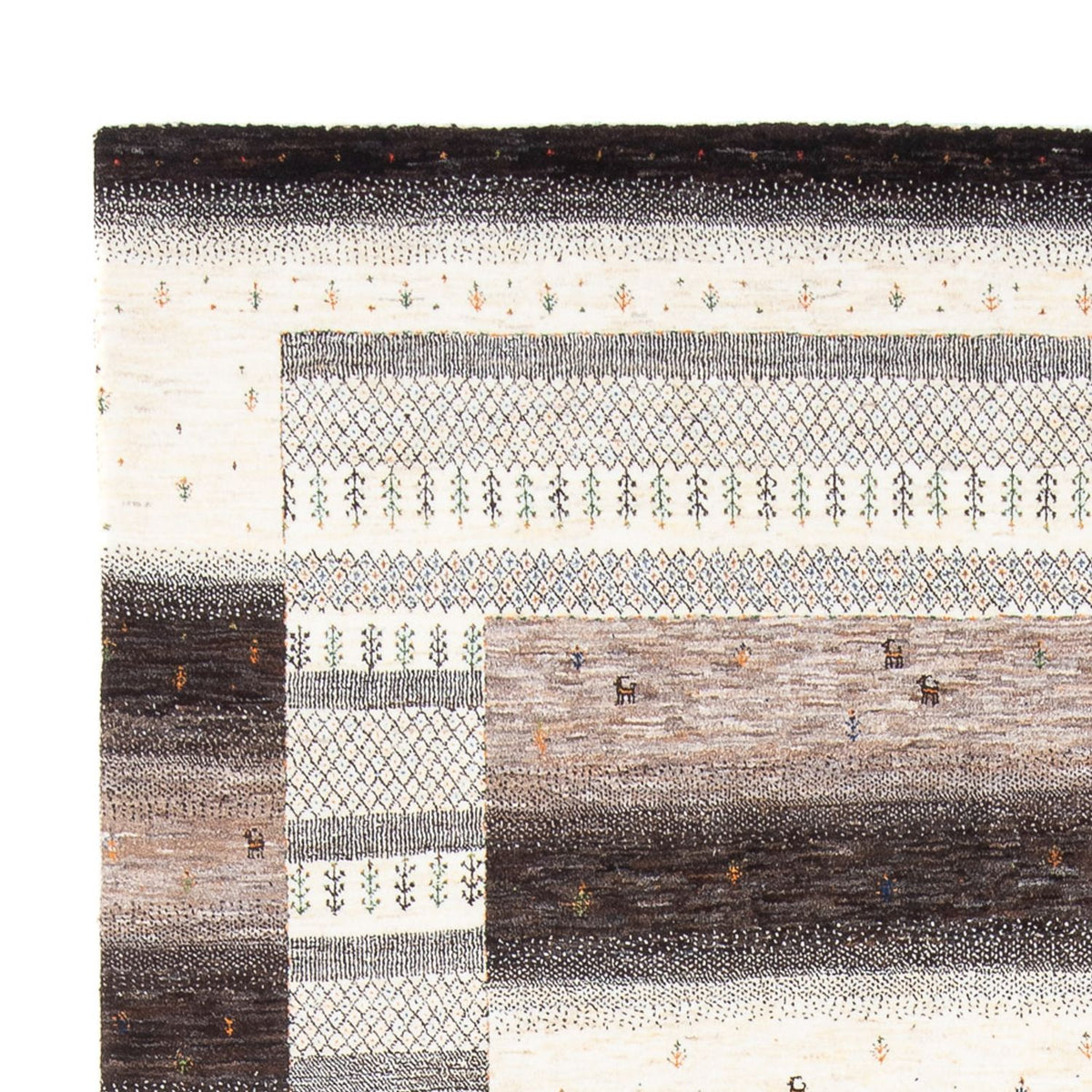 Gabbeh Rug - Loribaft Perser - 307 x 216 cm - multicolored