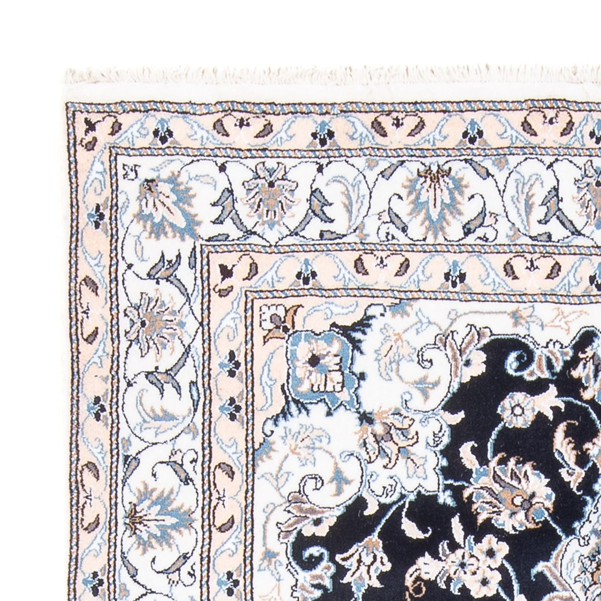 Perser Rug - Nain - Royal - 202 x 145 cm - dark blue