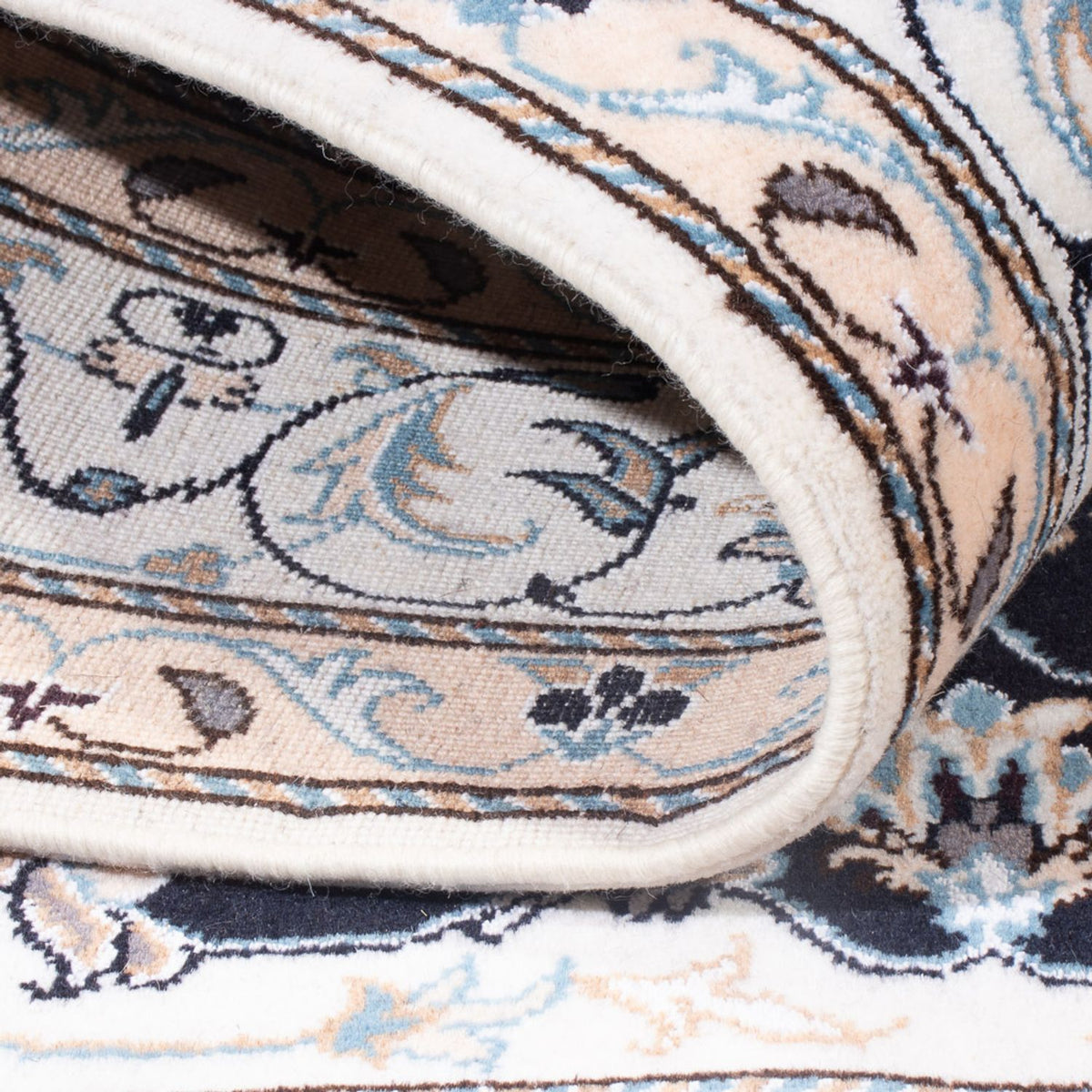 Perser Rug - Nain - Royal - 202 x 145 cm - dark blue