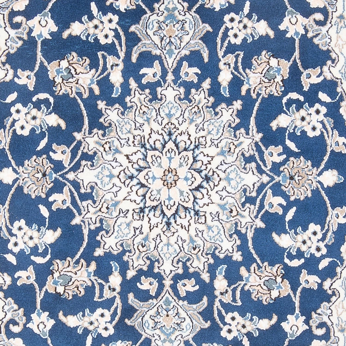 Perser Rug - Nain - Royal - 196 x 147 cm - dark camel