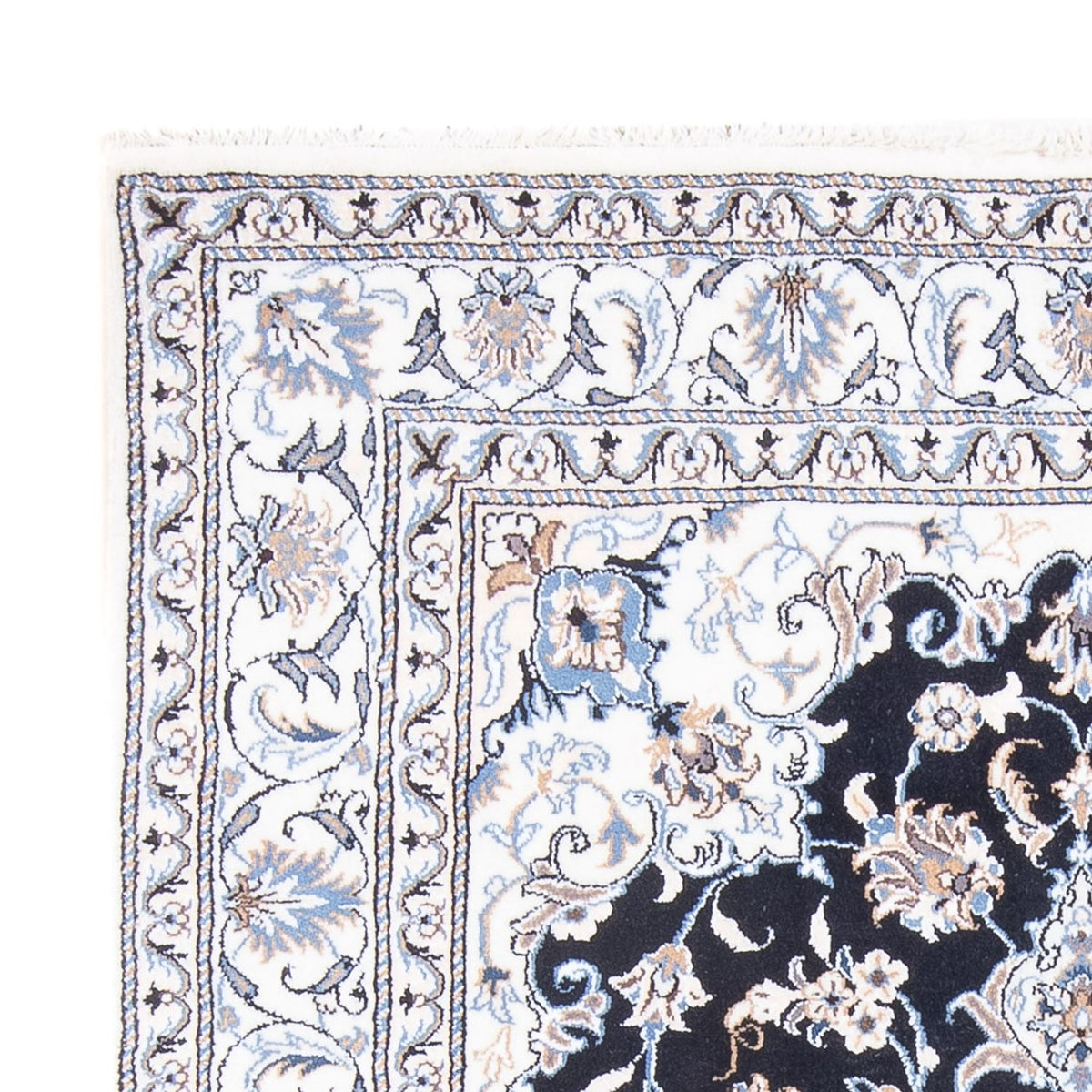 Perser Rug - Nain - Royal - 210 x 145 cm - dark blue