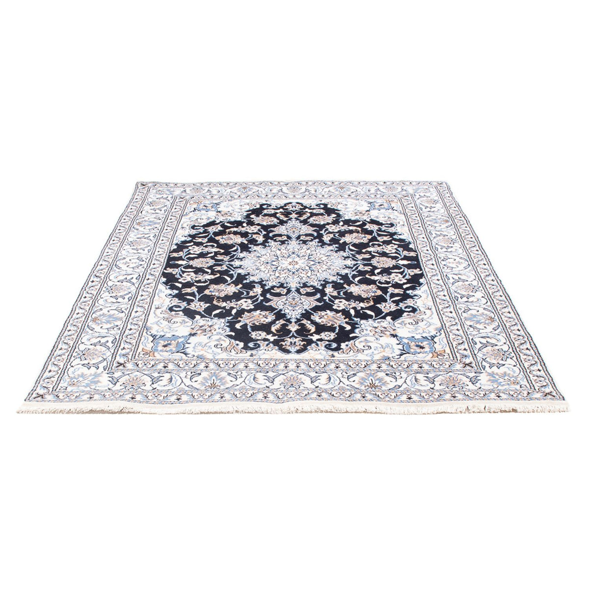 Perser Rug - Nain - Royal - 210 x 145 cm - dark blue