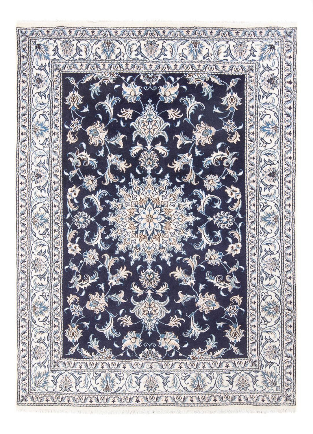 Perser Rug - Nain - Royal - 213 x 149 cm - dark blue