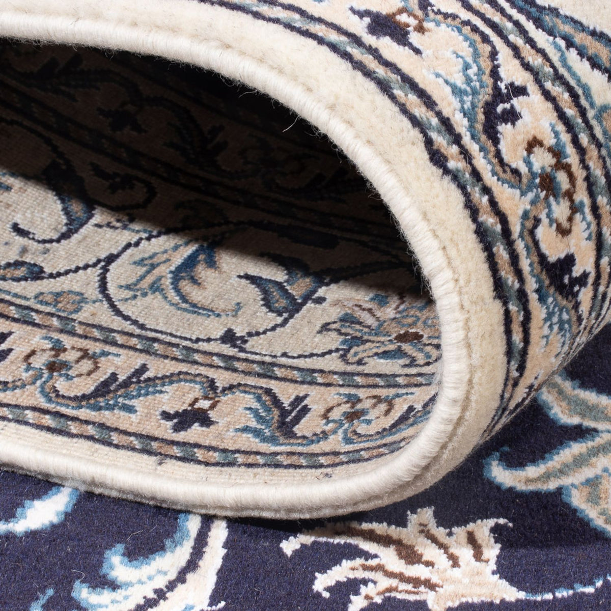 Perser Rug - Nain - Royal - 213 x 149 cm - dark blue