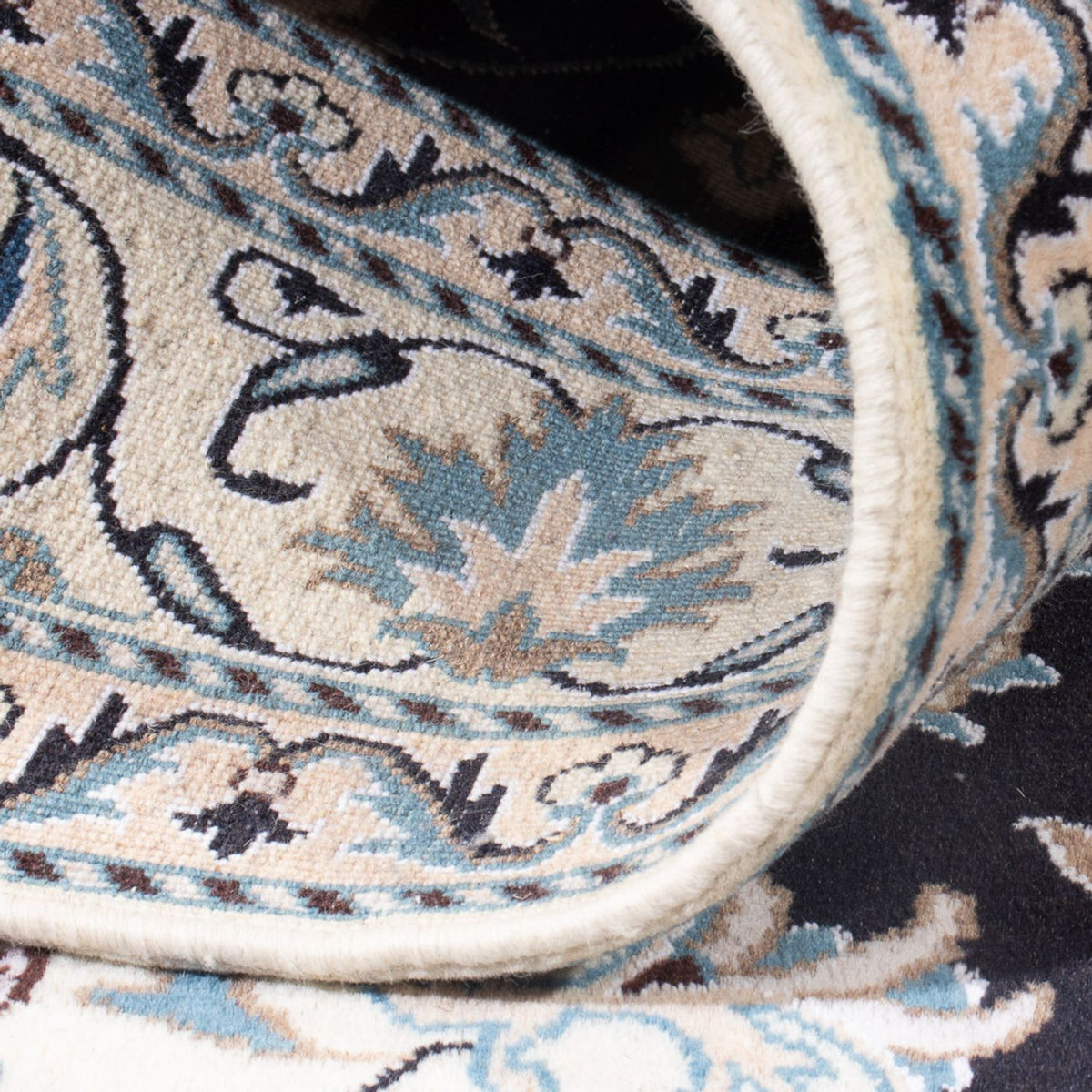 Perser Rug - Nain - Royal - 192 x 148 cm - dark blue