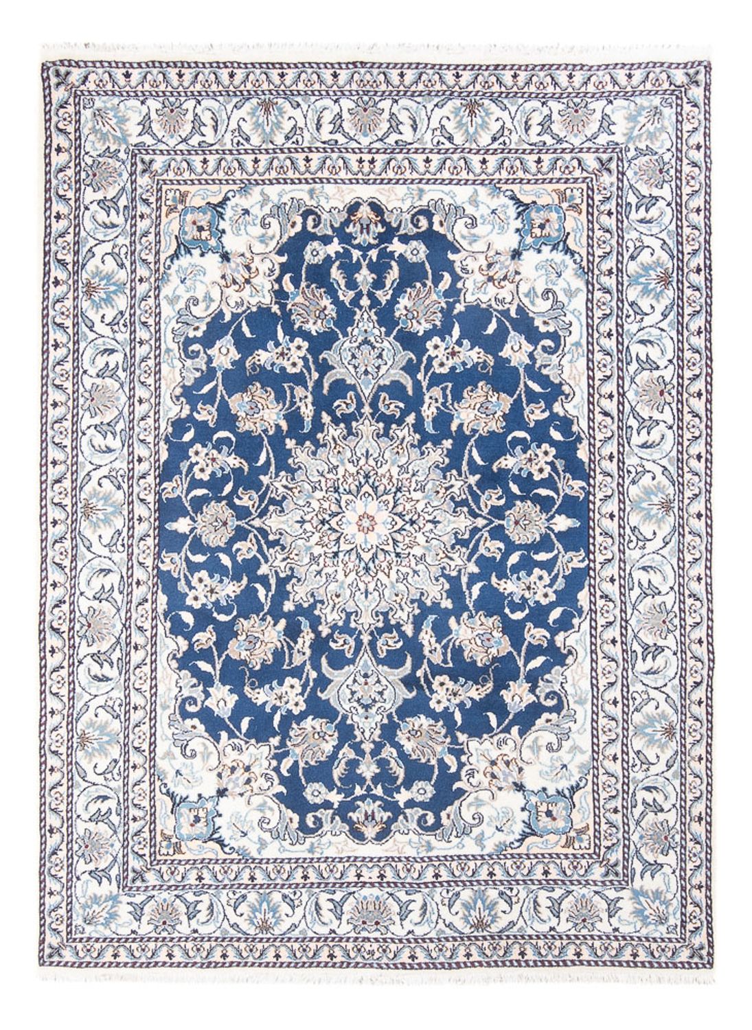 Perser Rug - Nain - Royal - 203 x 146 cm - blue