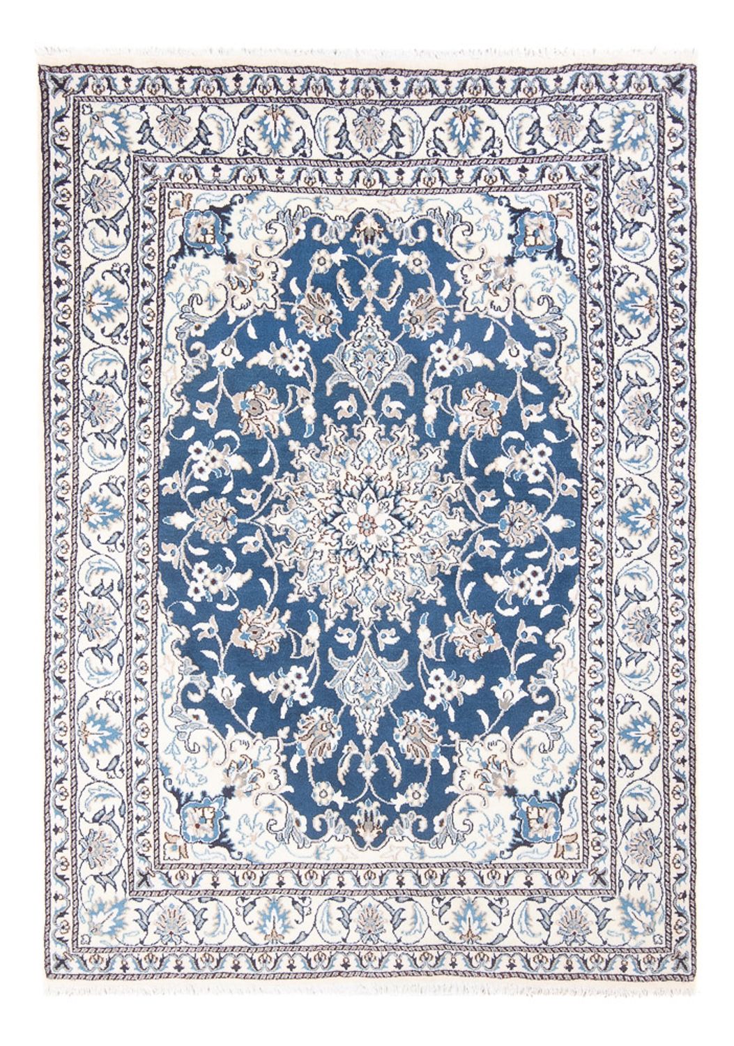 Perser Rug - Nain - Royal - 212 x 145 cm - blue