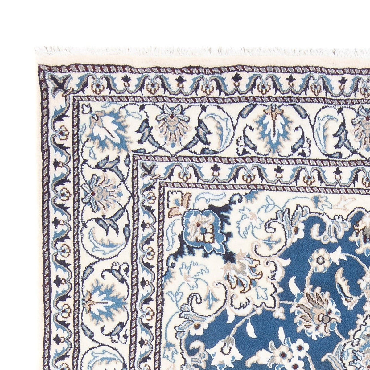 Perser Rug - Nain - Royal - 212 x 145 cm - blue