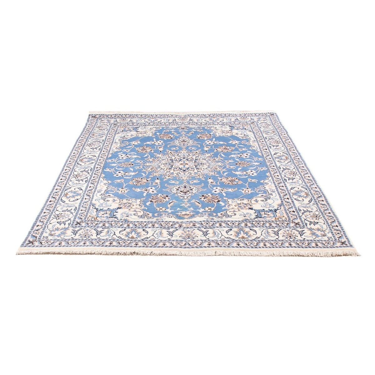 Perser Rug - Nain - Royal - 202 x 150 cm - light blue