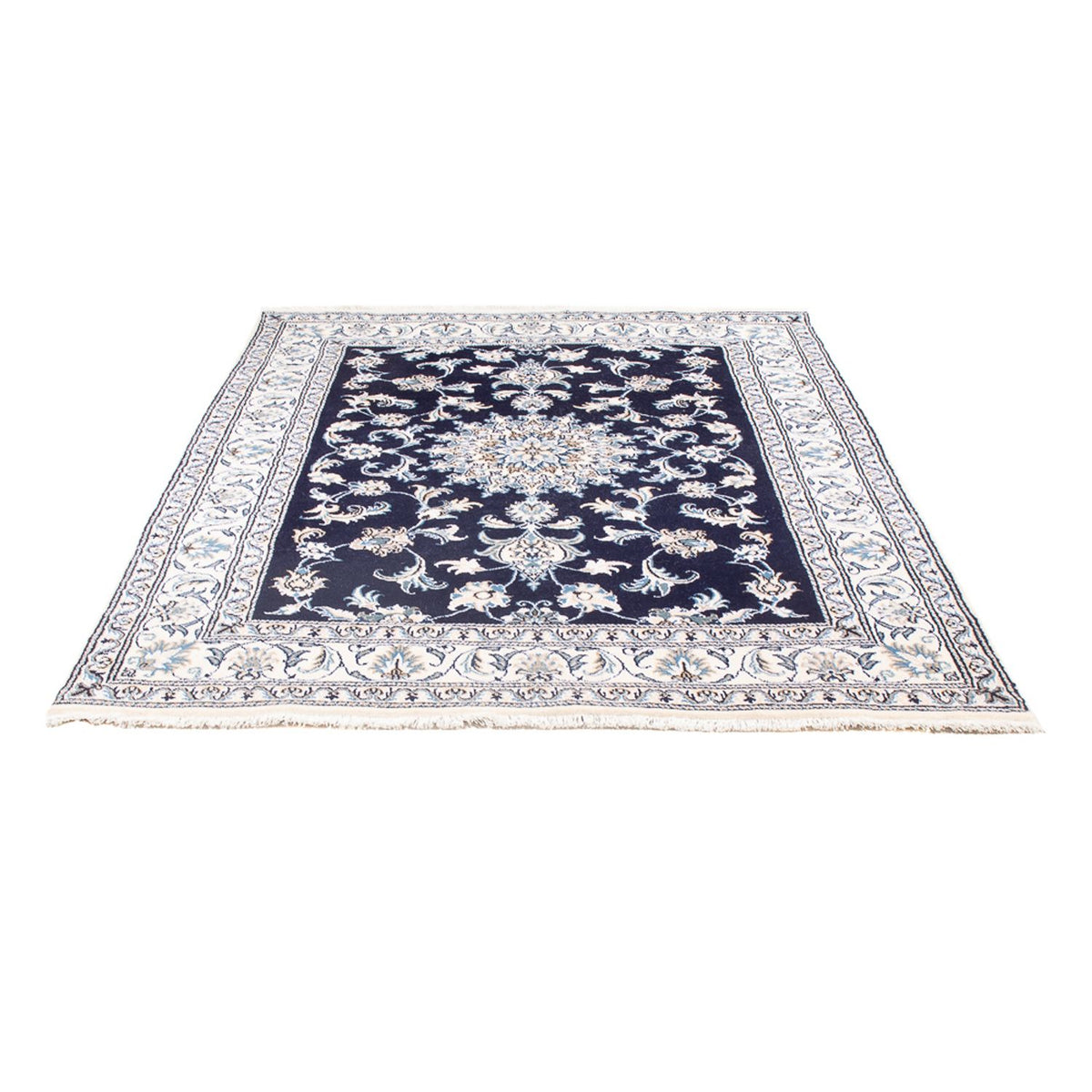 Perser Rug - Nain - Royal - 209 x 146 cm - dark blue