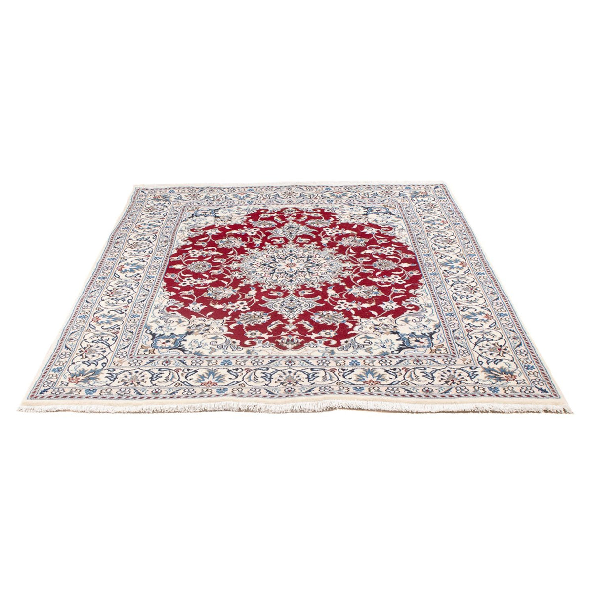 Perser Rug - Nain - Royal - 197 x 142 cm - red