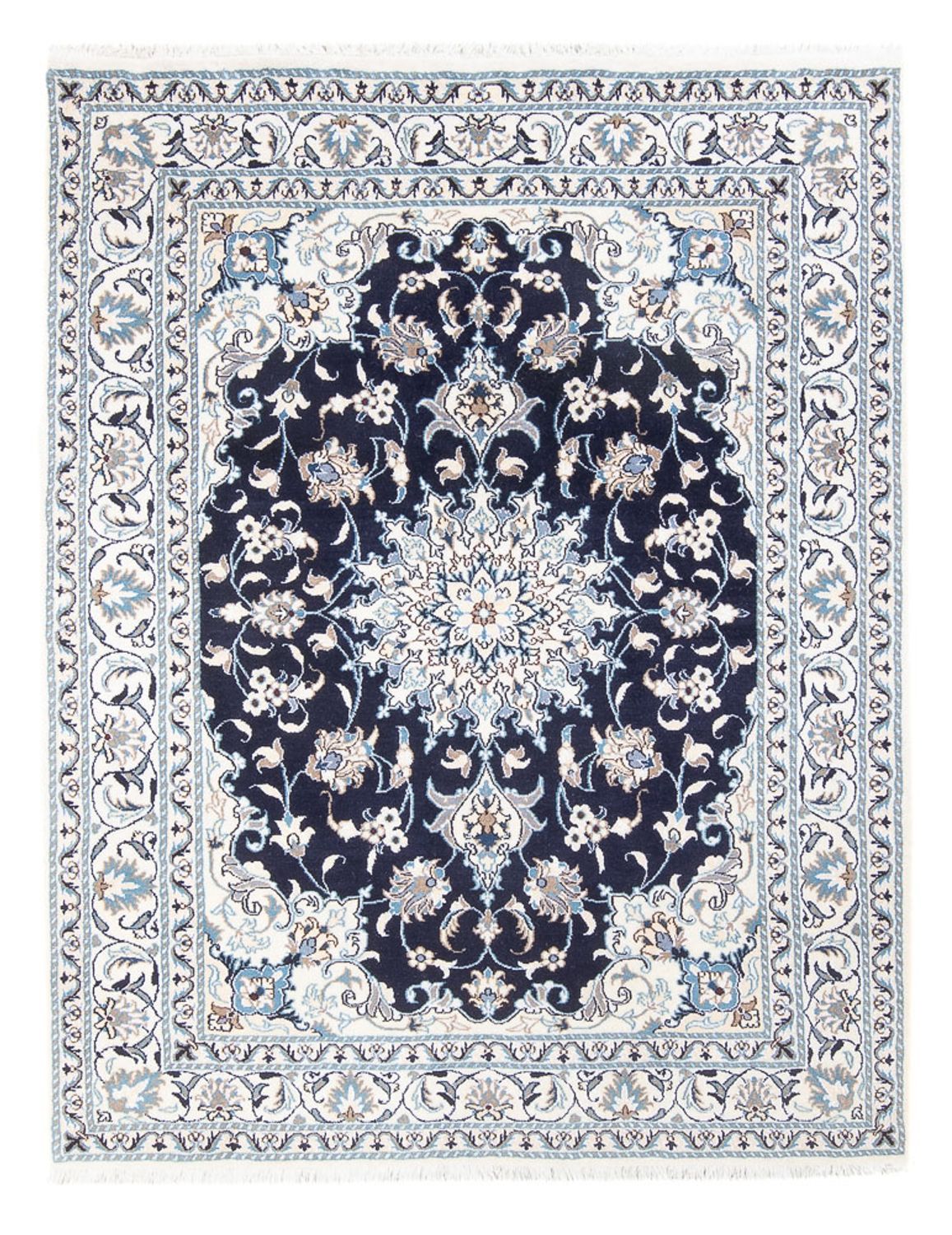 Perser Rug - Nain - Royal - 202 x 156 cm - dark blue