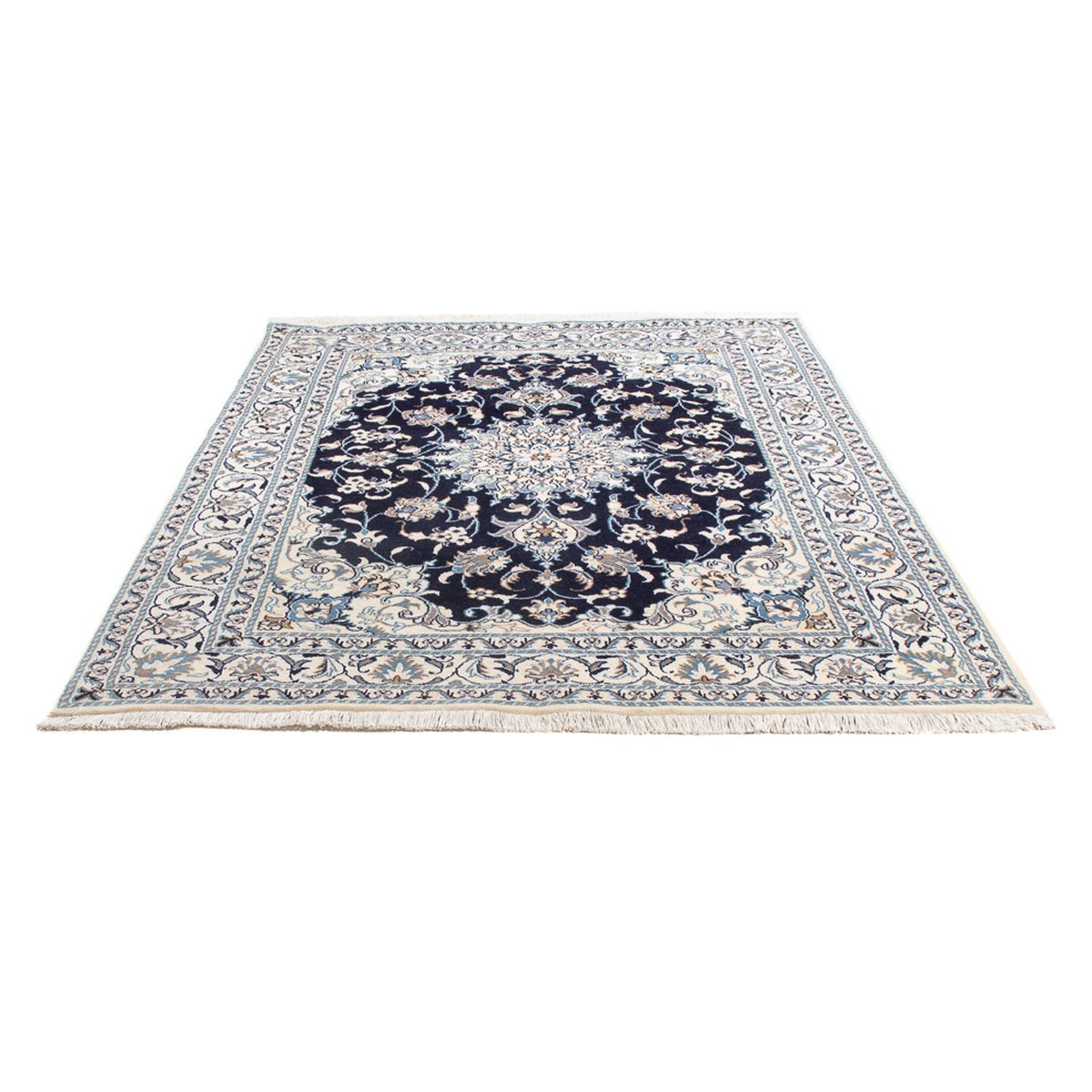Perser Rug - Nain - Royal - 202 x 156 cm - dark blue