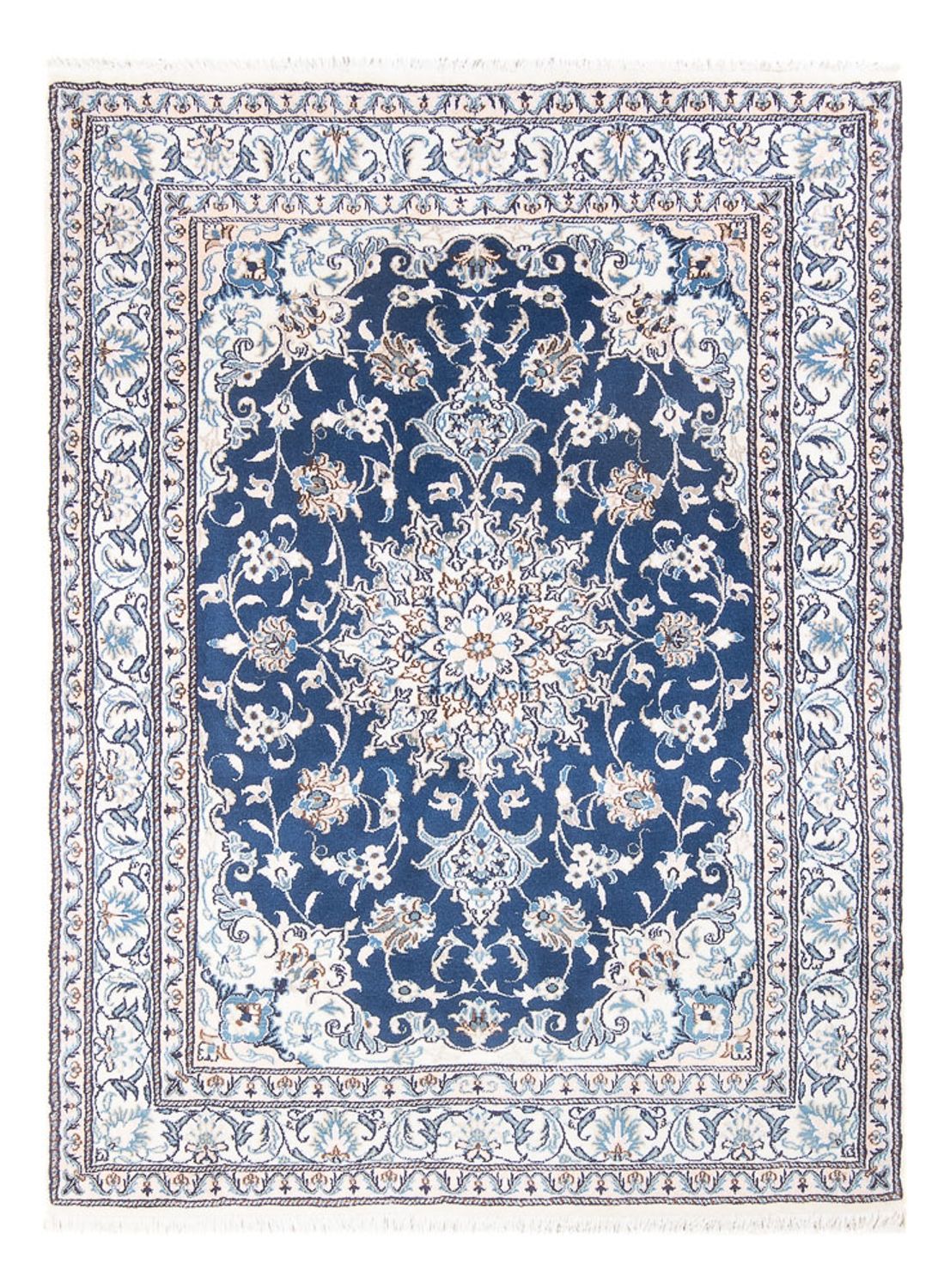 Perser Rug - Nain - Royal - 202 x 149 cm - blue